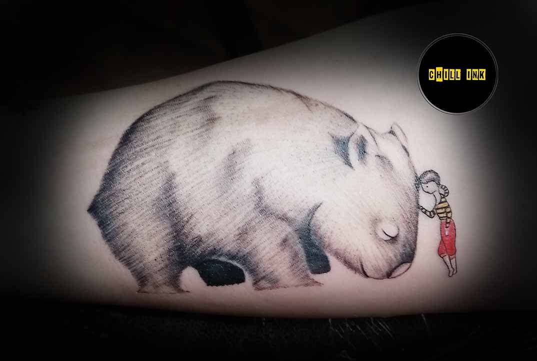 chill ink tatuaz capibara