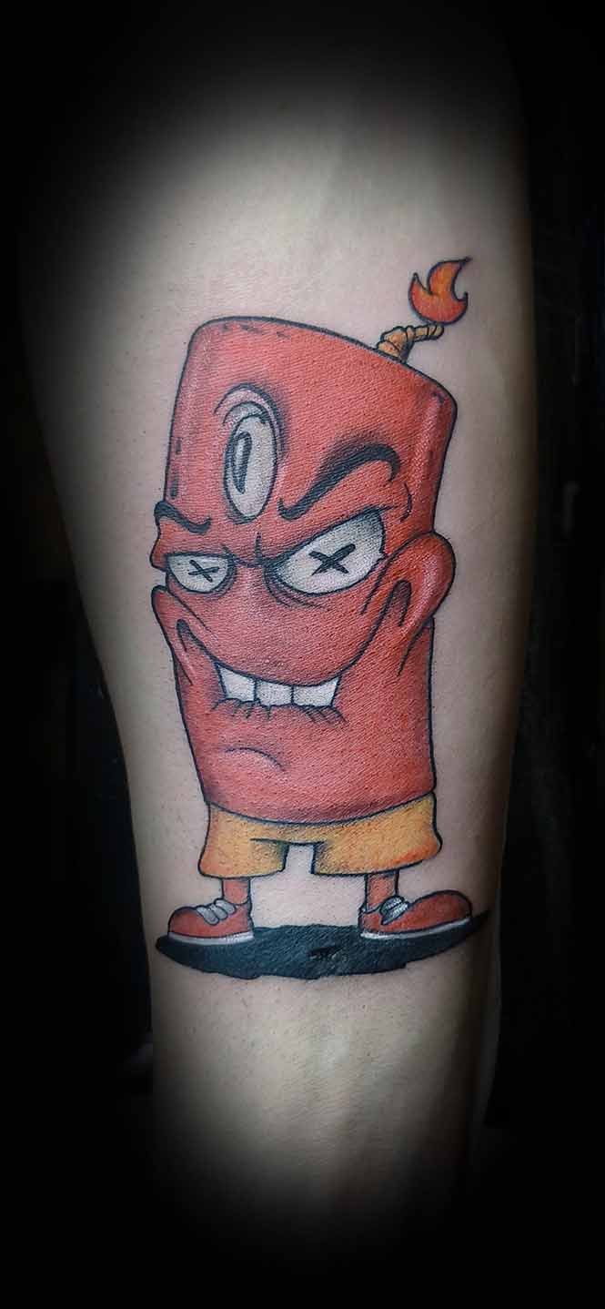 chill ink tatuaz kreskowkowy bomba