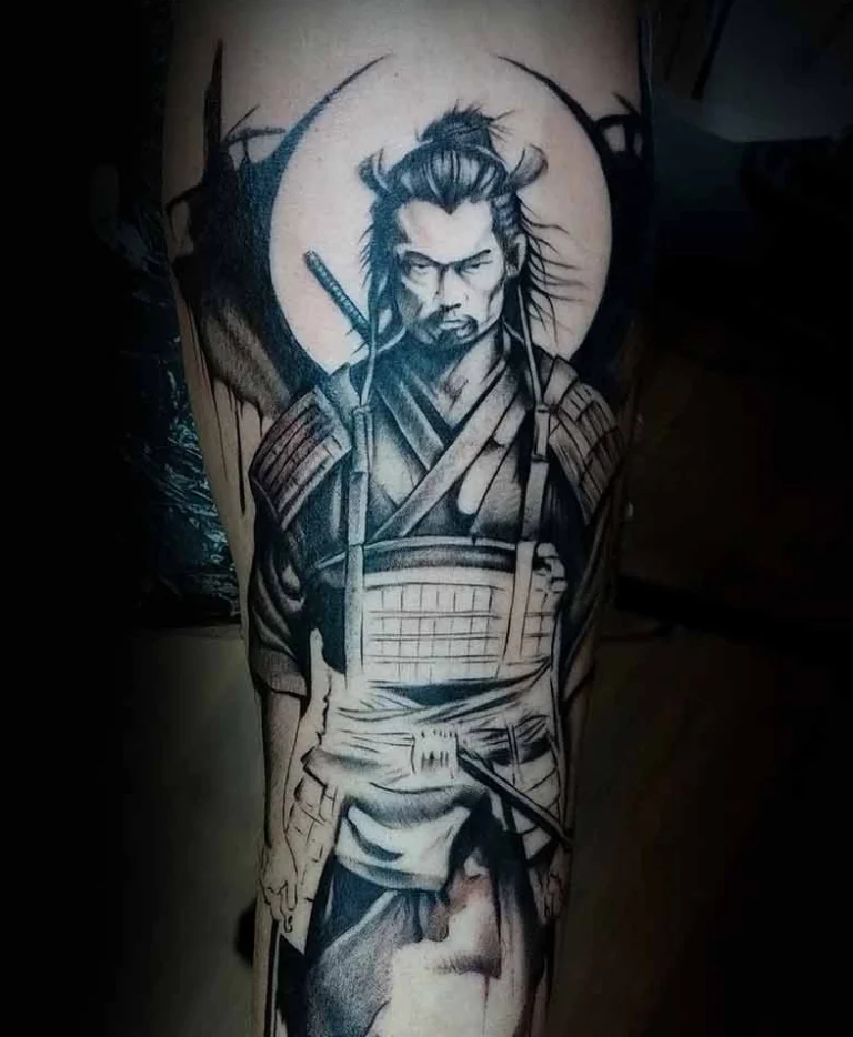 chill ink tatuaz samuraj cropped
